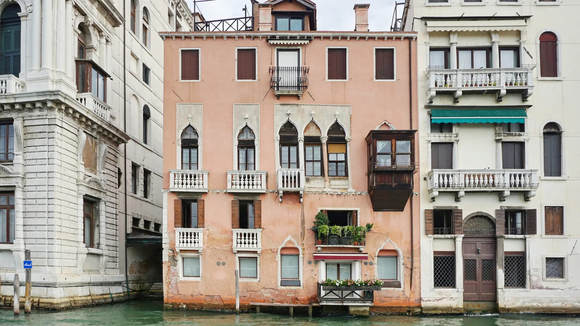 Palazzo Barbarigo Minotto, a Venetian Gothic palace on the Grand Canal in Venice
